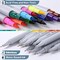 Dual Tip Brush Pens, 12 Colors, Art Markers for Kids Adults Coloring